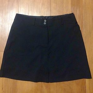 Women’s Nike Dri-Fit Black tennis and golf skort